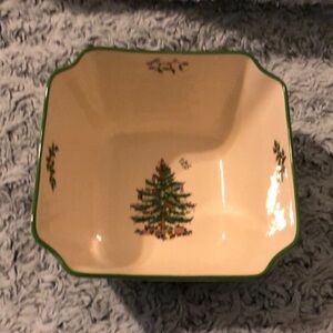 Christmas bowl. New inbox. 6.75 in small bowl by Spode. Make an offer.